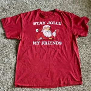 Vintage Men’s Ugly Christmas T-Shirt - large